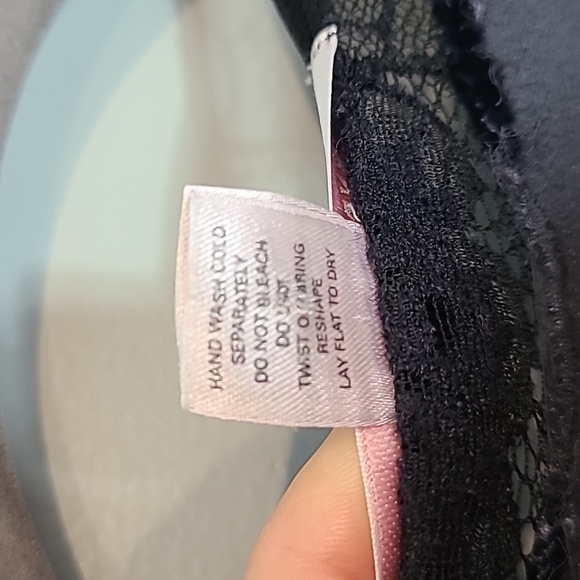 Victoria’s Secret Velvet Silk‎ Kimono Vintage Y2K Lace Tie Front Whimsigoth - Picture 10 of 10